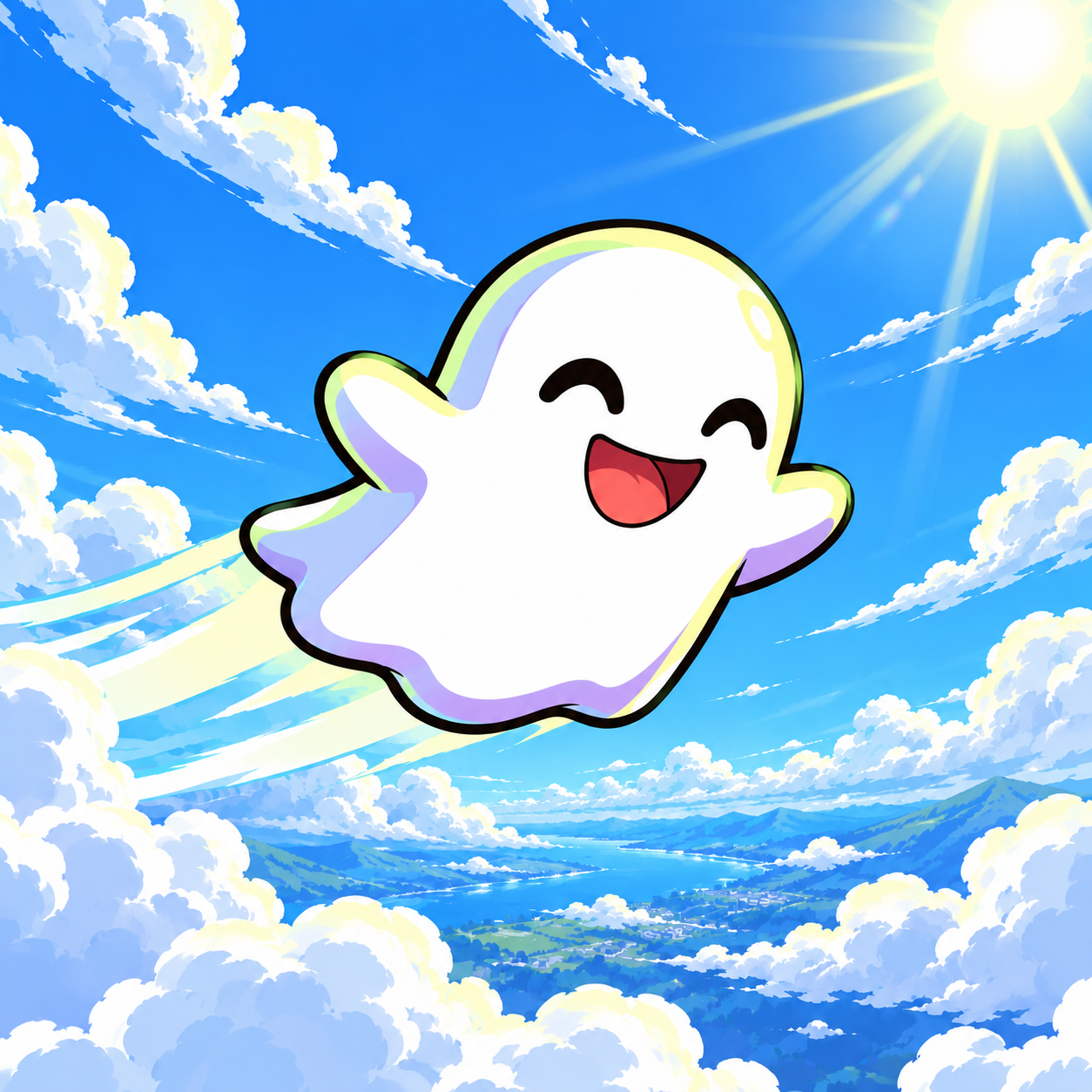 $GHOSTY ghost mascot